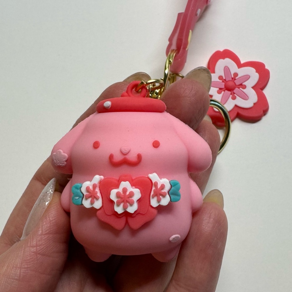 Pompompurin keychain or purse charm. NWOT.